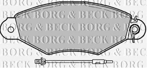 Borg & beck BBP1729 Гальмівні колодки, комплект BBP1729: Купити в Україні - Добра ціна на EXIST.UA!