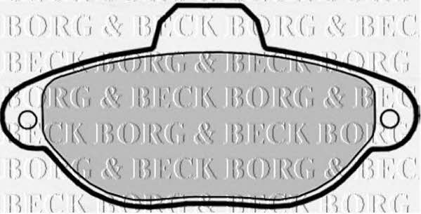 Borg & beck BBP1738 Гальмівні колодки, комплект BBP1738: Купити в Україні - Добра ціна на EXIST.UA!