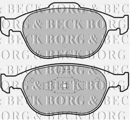 Borg & beck BBP1739 Гальмівні колодки, комплект BBP1739: Купити в Україні - Добра ціна на EXIST.UA!