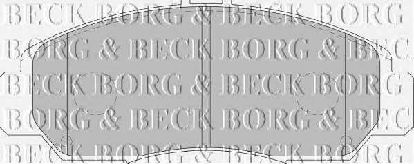 Borg & beck BBP1741 Гальмівні колодки, комплект BBP1741: Купити в Україні - Добра ціна на EXIST.UA!