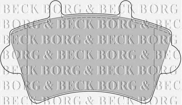 Borg & beck BBP1746 Гальмівні колодки, комплект BBP1746: Купити в Україні - Добра ціна на EXIST.UA!