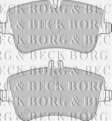 Borg & beck BBP1751 Гальмівні колодки, комплект BBP1751: Купити в Україні - Добра ціна на EXIST.UA!
