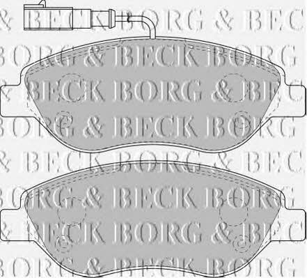 Borg & beck BBP1754 Гальмівні колодки, комплект BBP1754: Купити в Україні - Добра ціна на EXIST.UA!