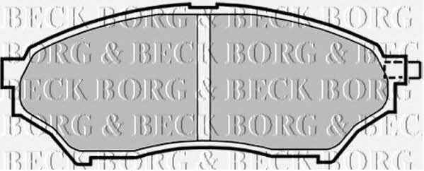 Borg & beck BBP1759 Гальмівні колодки, комплект BBP1759: Купити в Україні - Добра ціна на EXIST.UA!