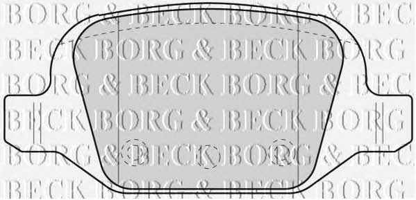 Borg & beck BBP1775 Гальмівні колодки, комплект BBP1775: Купити в Україні - Добра ціна на EXIST.UA!