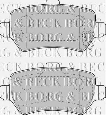 Borg & beck BBP1777 Гальмівні колодки, комплект BBP1777: Приваблива ціна - Купити в Україні на EXIST.UA!