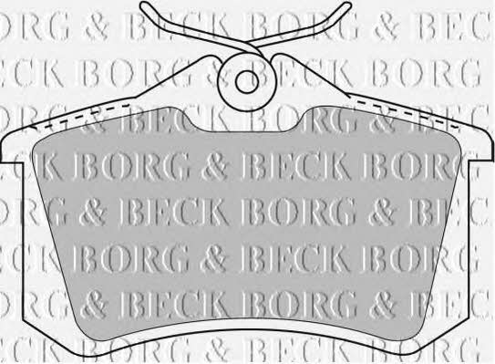 Borg & beck BBP1778 Гальмівні колодки, комплект BBP1778: Купити в Україні - Добра ціна на EXIST.UA!