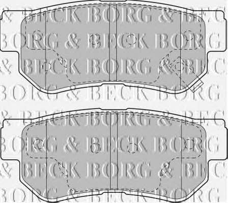 Borg & beck BBP1787 Гальмівні колодки, комплект BBP1787: Купити в Україні - Добра ціна на EXIST.UA!