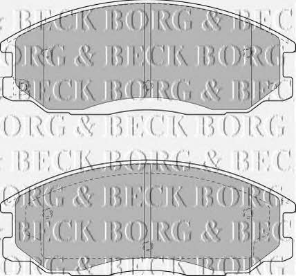 Borg & beck BBP1789 Гальмівні колодки, комплект BBP1789: Купити в Україні - Добра ціна на EXIST.UA!