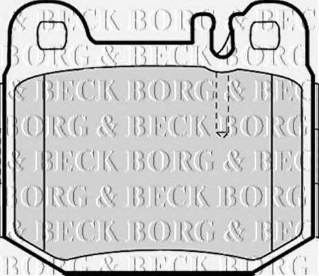Borg & beck BBP1799 Гальмівні колодки, комплект BBP1799: Купити в Україні - Добра ціна на EXIST.UA!