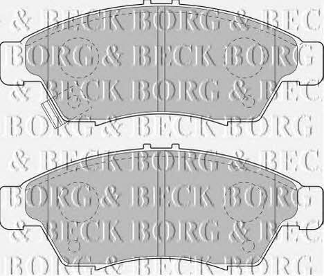 Borg & beck BBP1802 Гальмівні колодки, комплект BBP1802: Купити в Україні - Добра ціна на EXIST.UA!