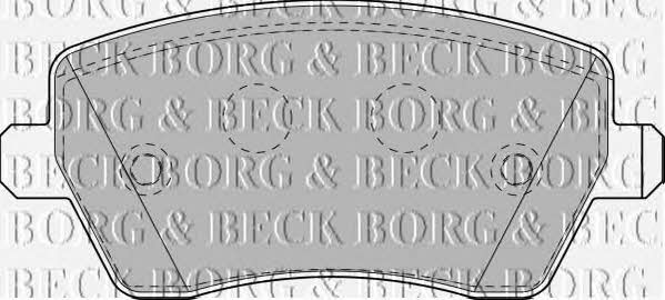 Borg & beck BBP1807 Гальмівні колодки, комплект BBP1807: Купити в Україні - Добра ціна на EXIST.UA!