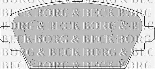 Borg & beck BBP1811 Гальмівні колодки, комплект BBP1811: Купити в Україні - Добра ціна на EXIST.UA!