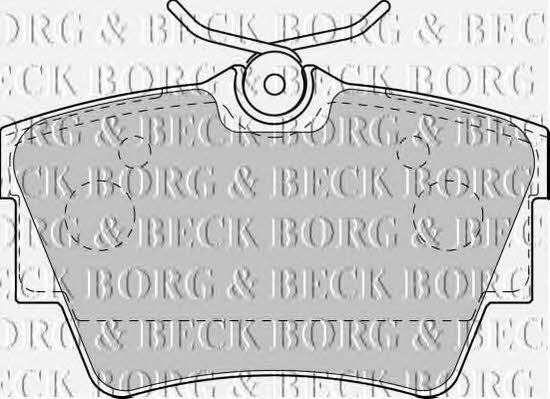 Borg & beck BBP1813 Гальмівні колодки, комплект BBP1813: Приваблива ціна - Купити в Україні на EXIST.UA!