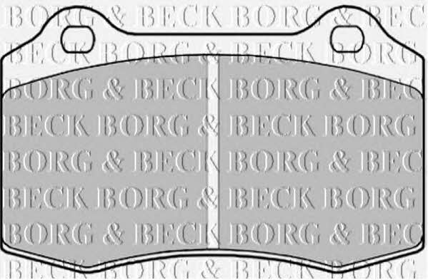 Borg & beck BBP1823 Гальмівні колодки, комплект BBP1823: Купити в Україні - Добра ціна на EXIST.UA!
