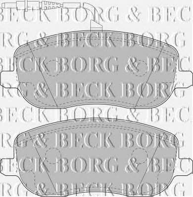 Borg & beck BBP1826 Гальмівні колодки, комплект BBP1826: Купити в Україні - Добра ціна на EXIST.UA!