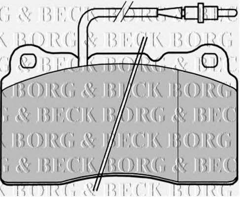 Borg & beck BBP1829 Гальмівні колодки, комплект BBP1829: Купити в Україні - Добра ціна на EXIST.UA!