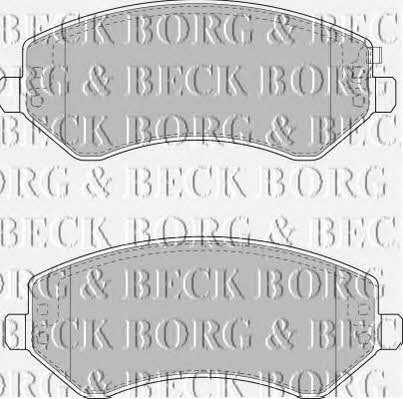 Borg & beck BBP1830 Гальмівні колодки, комплект BBP1830: Купити в Україні - Добра ціна на EXIST.UA!