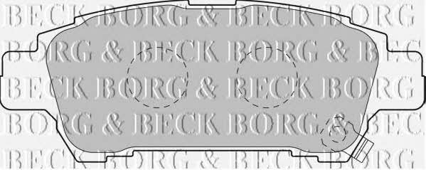 Borg & beck BBP1838 Гальмівні колодки, комплект BBP1838: Купити в Україні - Добра ціна на EXIST.UA!