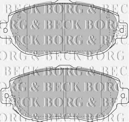 Borg & beck BBP1848 Гальмівні колодки, комплект BBP1848: Купити в Україні - Добра ціна на EXIST.UA!