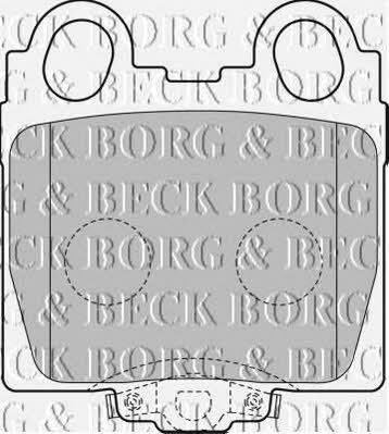 Borg & beck BBP1849 Гальмівні колодки, комплект BBP1849: Купити в Україні - Добра ціна на EXIST.UA!