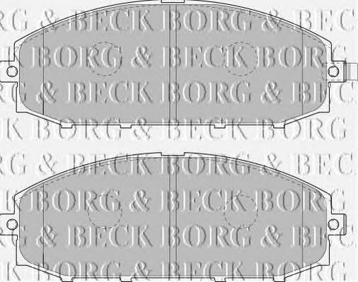 Borg & beck BBP1866 Гальмівні колодки, комплект BBP1866: Купити в Україні - Добра ціна на EXIST.UA!