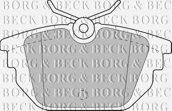 Borg & beck BBP1867 Гальмівні колодки, комплект BBP1867: Купити в Україні - Добра ціна на EXIST.UA!