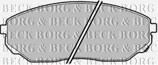 Borg & beck BBP1874 Гальмівні колодки, комплект BBP1874: Купити в Україні - Добра ціна на EXIST.UA!