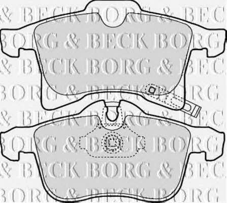 Borg & beck BBP1875 Гальмівні колодки, комплект BBP1875: Купити в Україні - Добра ціна на EXIST.UA!