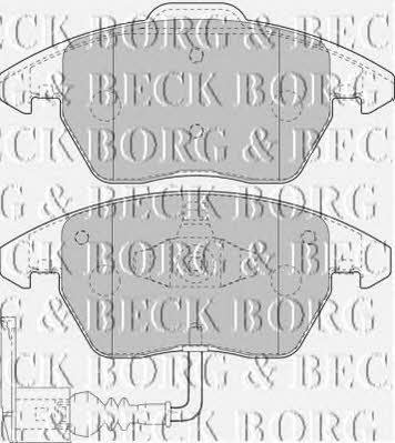 Borg & beck BBP1876 Гальмівні колодки, комплект BBP1876: Купити в Україні - Добра ціна на EXIST.UA!