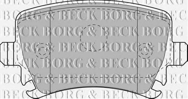 Borg & beck BBP1877 Гальмівні колодки, комплект BBP1877: Купити в Україні - Добра ціна на EXIST.UA!