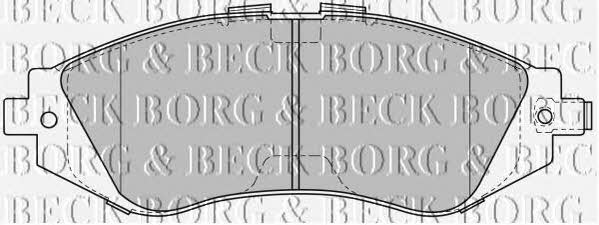 Borg & beck BBP1881 Гальмівні колодки, комплект BBP1881: Купити в Україні - Добра ціна на EXIST.UA!