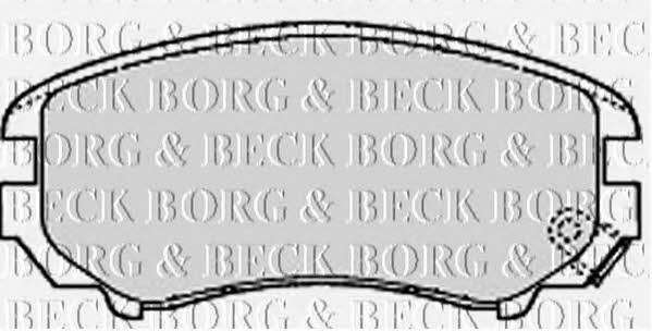 Borg & beck BBP1884 Гальмівні колодки, комплект BBP1884: Купити в Україні - Добра ціна на EXIST.UA!