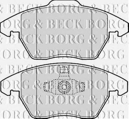 Borg & beck BBP1888 Гальмівні колодки, комплект BBP1888: Купити в Україні - Добра ціна на EXIST.UA!