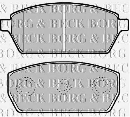 Borg & beck BBP1890 Гальмівні колодки, комплект BBP1890: Купити в Україні - Добра ціна на EXIST.UA!