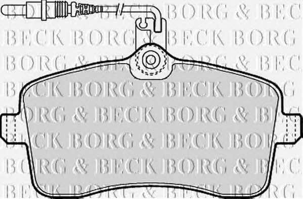 Borg & beck BBP1897 Гальмівні колодки, комплект BBP1897: Купити в Україні - Добра ціна на EXIST.UA!