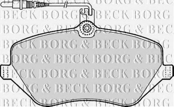 Borg & beck BBP1898 Гальмівні колодки, комплект BBP1898: Купити в Україні - Добра ціна на EXIST.UA!
