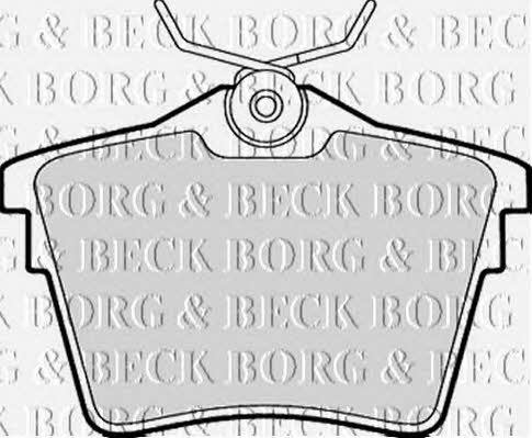 Borg & beck BBP1899 Гальмівні колодки, комплект BBP1899: Купити в Україні - Добра ціна на EXIST.UA!