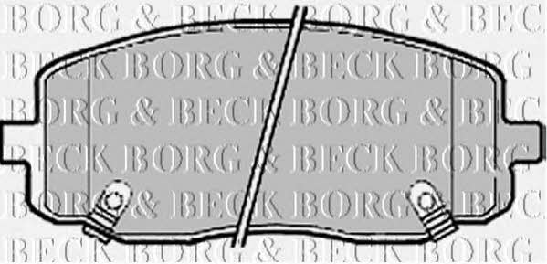 Borg & beck BBP1910 Гальмівні колодки, комплект BBP1910: Приваблива ціна - Купити в Україні на EXIST.UA!