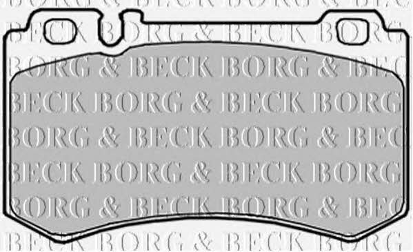 Borg & beck BBP1916 Гальмівні колодки, комплект BBP1916: Купити в Україні - Добра ціна на EXIST.UA!