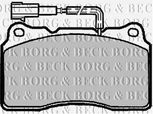 Borg & beck BBP1918 Гальмівні колодки, комплект BBP1918: Купити в Україні - Добра ціна на EXIST.UA!