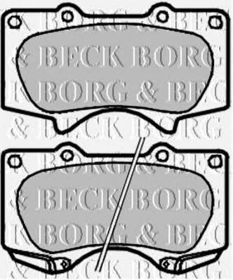Borg & beck BBP1927 Гальмівні колодки, комплект BBP1927: Купити в Україні - Добра ціна на EXIST.UA!