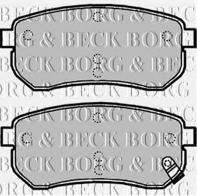 Borg & beck BBP1932 Гальмівні колодки, комплект BBP1932: Купити в Україні - Добра ціна на EXIST.UA!