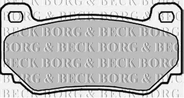 Borg & beck BBP1940 Гальмівні колодки, комплект BBP1940: Купити в Україні - Добра ціна на EXIST.UA!