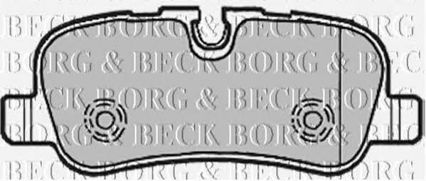 Borg & beck BBP1941 Гальмівні колодки, комплект BBP1941: Купити в Україні - Добра ціна на EXIST.UA!