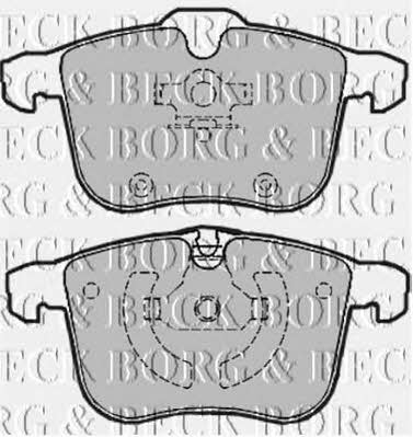 Borg & beck BBP1942 Гальмівні колодки, комплект BBP1942: Купити в Україні - Добра ціна на EXIST.UA!
