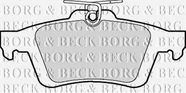 Borg & beck BBP1943 Гальмівні колодки, комплект BBP1943: Купити в Україні - Добра ціна на EXIST.UA!