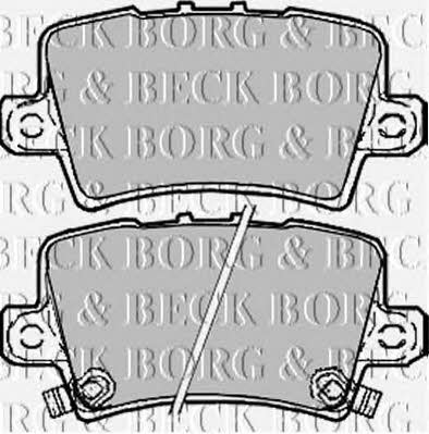Borg & beck BBP1947 Гальмівні колодки, комплект BBP1947: Купити в Україні - Добра ціна на EXIST.UA!