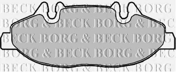 Borg & beck BBP1949 Гальмівні колодки, комплект BBP1949: Купити в Україні - Добра ціна на EXIST.UA!