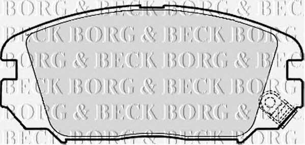 Borg & beck BBP1956 Гальмівні колодки, комплект BBP1956: Приваблива ціна - Купити в Україні на EXIST.UA!